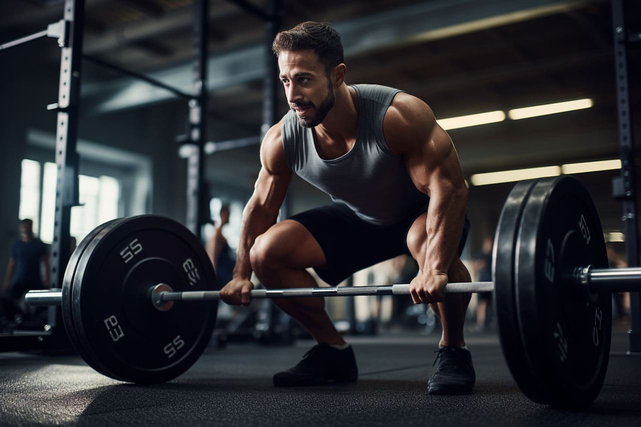 strength training in the gym